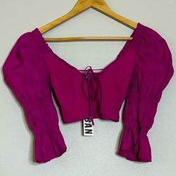 Urban Outfitters Tops | Bnwt Urban Outfitters Magenta Top | Color: Pink | Size: Xs