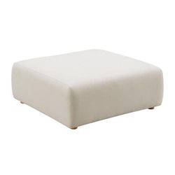 Hangover Cream Linen Ottoman – TOV Furniture TOV-OC68790