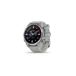 Garmin Descent Mk3 43mm Stainless Steel with Fog Gray Silicone Band 010-02753-03