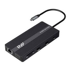 RVP+ RVP-USB012 12-in-1 USB-C 3.1 Gen 1 Docking Station RVP-USB012