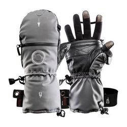 The Heat Company Used Heat 3 Smart Mittens/Gloves (Size 8, Gray) 37308