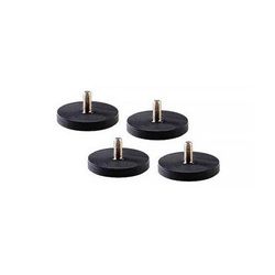 Nanlite Magnetic Base with 1/4"-20 Threads for PavoSlim LED Panels (4-Pack) ASMBA1/4SET