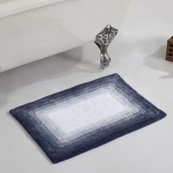 Torrent Bath Mat Rug, 17" X 24" by Better Trends in Gray