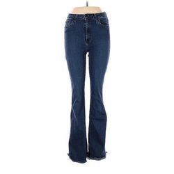 Just Black Jeans - High Rise: Blue Bottoms - Women's Size 30