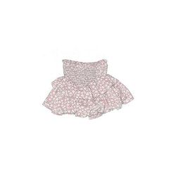 Tweenstyle by Stoopher Skirt: Pink Floral Skirts & Dresses - Kids Girl's Size 4