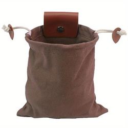 TEMU 1pc Canvas Foraging Bag For - Mushroom, Fruit, Garden, Rock, And Seashell Collecting