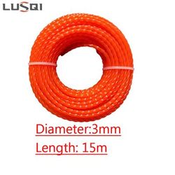 TEMU Your Lawn Mower With This 16.4 Yard Spiral Grass Trimmer Nylon Rope!