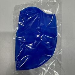 TEMU High Elasticity Adult Men And Women Swimming Cap Waterproof Swimming Cap Protecting Ears Long Hair Large Silicone Diving Cap