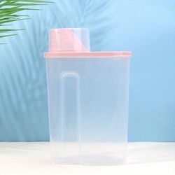 TEMU Sealed Pet Food Storage Bucket - Moisture-proof Container For Dogs And Cats