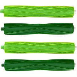 TEMU Ensemble de 2/4 Pièces de Rechange Pour Aspirateur IRobot I E J Series, I7 I7+ I3 I3+ I4 I6 I6+ I8 I8+Plus E6 E7 J7 J7Plus, Accessoire de Rechange Pour Aspirateur, Brosse En Caoutchouc