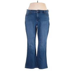 Style&Co Jeans - High Rise: Blue Bottoms - Women's Size 18