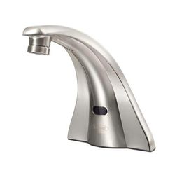 Krowne 381-16645 Deck Mount Electronic Sensor Faucet - Single Hole, Fixed Spout, Battery Operated, Chrome
