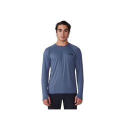 Mountain Hardwear Crater Lake Long Sleeve Crew Top - Men's Blue Slate Medium 1982421450-M