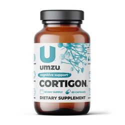 Cortigon: Natural Stress Relief & Cognitive Support by UMZU | Servings: 30 Day Supply