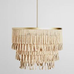 Brittany Natural Beaded Chandelier – Classic Home 56004229