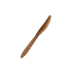 Sustainable Agave KNAGAVE1KUNW Disposable Knife - Upcycled Agave, Brown, Agave Fiber