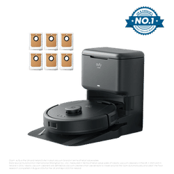 eufy Clean L60 with Self-Empty Station + Dust Bags (6 packs)