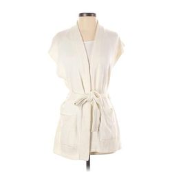 Cardigan Sweater: Ivory - Women's Size Small