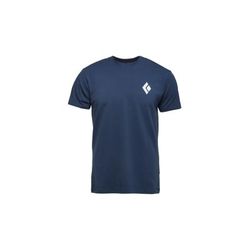 Black Diamond Equipment For Alpinist Short Sleeve T-Shirt - Men's Indigo Small APYL4X4013SML1