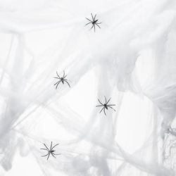 Toile d'araignée déco, blanc, 125 g