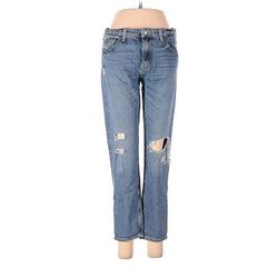 Lucky Brand Jeans - High Rise: Blue Bottoms - Women's Size 4