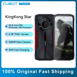 Cubot-Smartphone KingKong Star 5G téléphone portable robuste écran 6.78 " 24 Go 12 Go 256 Go