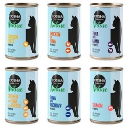 12x140g Mixed Pack Cosma Nature Wet Cat Food