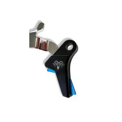 Ramm Tactical Leverage Trigger Kit for PSA Dagger Compact Full Size Straight Black w/blue safety RT-DAG-ST-BU
