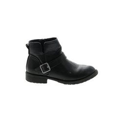 Art Class Ankle Boots: Black Shoes - Kids Girl's Size 4