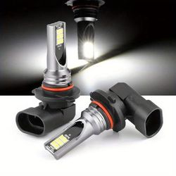 New 2pcs Auto Led Fog Light H4 H7 H11 9005 9006 Car Fog Lamp Bulbs Cars Lighting 6000k 8000k Day Driving Running Lamps