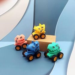 TEMU 10pcs Mini Dinosaur Pull Back Car Toys Birthday Party Favors Pinata Fillers Treat Bag, As Christmas, Gift