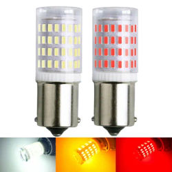 2x3014 80smd S25 1156 BA15S P21W LED BAY15D 1157 P21/5W lampada LED lampadine a Led per indicatori