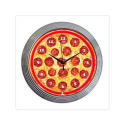 Neonetics 15-Inch Pizza Neon Clock
