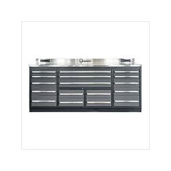 Dragonfire Tools 17-Drawer 7-Foot Heavy Duty Garage Workbench