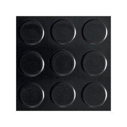 G-Floor 10' x 24' Coin Roll-Out Garage Floor (Black)