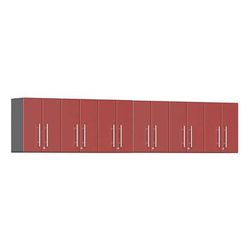 Ulti-MATE Garage Cabinets 6-Piece Garage Wall Cabinet Kit in Ruby Red Metallic