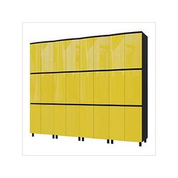 Contur Cabinet 10' Premium Vespa Yellow Garage Cabinet System