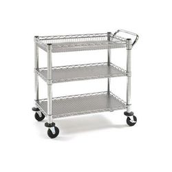 Seville Classics Heavy-Duty Commercial Utility Cart