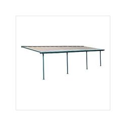 Palram-Canopia Feria 10' x 28' Patio Cover (Grey / Clear)