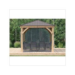 Yardistry 10 x 10 Meridian Gazebo Mesh Netting