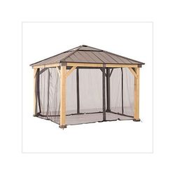 Sunjoy Group Replacement Mosquito Netting for 11 x 11 Wood-Framed Gazebos