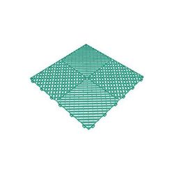 Swisstrax Teal Ribtrax Pro Garage Floor Tile (6-Pack)