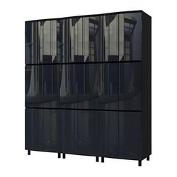 Contur Cabinet 7.5' Premium Karbon Black Garage Cabinet System