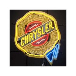 Neonetics Chrysler Badge 21-Inch Neon Sign