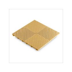 Swisstrax Ribtrax Smooth Pro Mocha Java Garage Floor Tile (24-Pack)