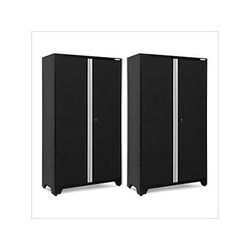 NewAge Garage Cabinets 2 x BOLD Series 48-Inch Black Locker