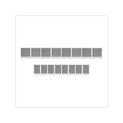 NewAge Garage Cabinets BOLD Series 8-Piece Platinum Wall Cabinet Set