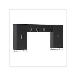 Ulti-MATE Garage Cabinets 6-Piece Garage Cabinet Kit in Midnight Black Metallic