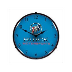 Collectable Sign and Clock Buick Motorsports Backlit Wall Clock