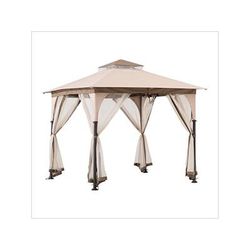 Sunjoy Group 9.5 x 9.5 Steel Soft Top Gazebo